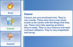 Sims 4 Mods Zodiac Traits, Sims 4 Cc Traits Zodiac, Sims 4 Zodiac Cc, Sims 4 Zodiac Traits, Sims4 Memes, Sims Aspirations, Sims Personality, Sims 4 Cc Traits And Aspirations