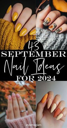 You can never go wrong with a fresh mani! 🎨✨ Find the look that speaks to you and get creative with your nails. 💕 Save this pin for your next appointment! September Nail Ideas, Pumpkin Spice Nails, Halloween Nail Art Ideas, Quick Nail Art, Simple Fall Nails, Beautiful Halloween, September Nails, Fall Nail Trends, October Nails