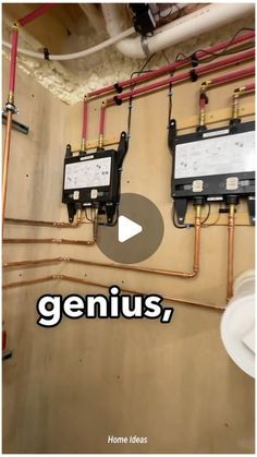 the video shows how to install an electrical system