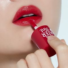 Vivid Color Lip Stain With Moisturizing Weightless & Non-Sticky Finish Lip Stain | Smudge-Proof & Lightweight Lip Tint Dear Darling Water Tint, Tint Tattoo, Summer Lip Balm, Purple Lip Gloss, Jumbo Lip Balm, Revlon Lip, Water Tint, Lip Injection Extreme, Dior Lip