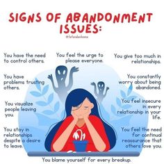 Signs You Have Abandonment Issues, Signs Of Abandonment, Signs Of Attachment Issues, What Is Self Abandonment, Heal Abandonment Issues, Abandonment Issues Funny, Dealing With Abandonment Issues, Self Abandon, Pov You Have Attachment Issues