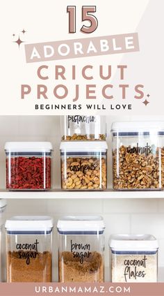 the 15 adorable cricut projects for beginners will love - click to see them on urbanmazz com