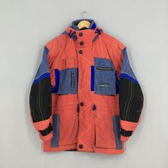 "Vintage 1980's Phenix Winter Bomber Ski Suit Jacket Hoodie Medium Multicolor Neon Puffer Ski Wear Snowboarding Skiing Winter Snow Gear Size M Please contact me for any questions about this clothing before buying. Size on tag : Size M (check measurements below) Measurement : Armpit to armpit : 23.5\" inches Back collar to hem (total length) : 31\" inches Weight : 1.17 kg Condition : Good Condition. No holes and no stains. Delivery / Postage :- DHL EXPRESS / EXPEDITED = 3-5 business day. ** WE AR Vintage Hooded Patchwork Outerwear, Retro Patchwork Outerwear For Outdoor, Vintage Multicolor Winter Outerwear, Vintage Hooded Jacket For Winter Outdoor Activities, Vintage Hooded Winter Jacket For Outdoor Activities, Vintage Winter Hooded Jacket For Outdoor Activities, Vintage Windbreaker For Ski Season Streetwear, Vintage Hooded Outerwear For Hiking, Vintage Patchwork Windbreaker For Outdoor