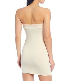 Modern Movement Smooth Strapless Slip | Dillard's Fitted Bandeau Shapewear, Fitted Solid Shapewear With Built-in Bra, Elegant Fitted No-show Shapewear, Stretch Bandeau Shapewear With Built-in Bra, Stretch Elastane Shapewear, Elegant Fitted Shapewear With Boning, Strapless Stretch Shapewear With Built-in Bra, Seamless Strapless Shapewear, Fitted Smoothing Shapewear