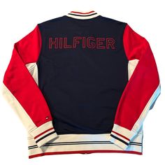 Tommy Hilfigre Logo Jacket New Size Small Men’s Unisex Sporty Blue Tommy Hilfiger Outerwear, Red Tommy Hilfiger Long Sleeve Outerwear, Tommy Hilfiger Red Long Sleeve Outerwear, Red Long Sleeve Tommy Hilfiger Outerwear, Tommy Hilfiger Sporty Long Sleeve Outerwear, Tommy Hilfiger Sporty Outerwear For Fall, Sporty Tommy Hilfiger Outerwear For Fall, Tommy Hilfiger Logo, Tommy Hilfiger Jackets