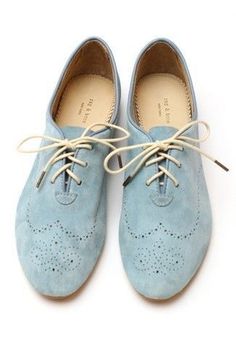 Blue Oxford Shoes, Mint Green Shoes, Blue Suede Shoes, Green Shoes, Crazy Shoes, Shoe Obsession, Trendy Shoes, Doc Martens, Blue Suede