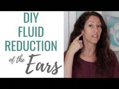 Get Fluid of our Your Ears Naturally with this 4 Step DIY at home remedy!  Never deal with clogged, stuffy, plugged fluid filled ears.  Learn how to get flui... Drain Ear Fluid, Unclog Ears, Ear Drainage, Eustachian Tube Dysfunction, Ear Congestion, Blocked Ears, Fluid In Ears, Clogged Ears, Dry Brushing Skin