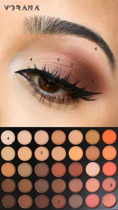 Doe Eyes Make Up, Machiaj Smokey Eyes, Bentuk Alis, Natural Summer Makeup, Natural Smokey Eye, Eyeliner Tips, Makeup Steps, Makeup Tip