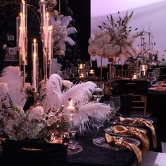 A night of glam! 🖤 This Gatsby-inspired sweet 16 setup by @margaret_viruet has us swooning with its luxe details! 🎩💫 Thank you @margaret_viruet for sharing your creation!⁠ ✨ Shop CV Linens for your upcoming events! 🛒 www.cvlinens.com ⁠ Use #cvlinens or tag us in your event posts for a chance to be featured!⁠ #sweet16 #greatgatsby #greatgatsbytheme #partydecor #eventdecorations #eventplanning #eventplanner #partyplanner #partyplanning #eventstylist #eventstyling #eventdecoration #balloonart... Great Gatsby Theme, Balloon Art