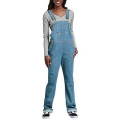 Dickies Women's Relaxed Fit Straight Leg Bib Overalls, FB206 Bib Overalls For Women, Dickies Clothing, Womens Overalls, Work Overalls, Plus Size Workwear, Overalls For Women, Workwear Brands, Overalls Outfit, Dickies Women