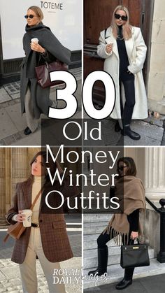 Beautiful Winter Coats For Women, Formal Winter Coats For Women, Old Fashion Winter Outfits, Classy Elegant Winter Outfit, Old Money Winter Women, Cold Weather Classy Outfits, Winter Quiet Luxury Outfits, Old Money Cold Weather Outfits, Old Money Winter Outfits For Women