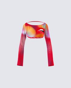 For the baddies that like to stand out 👀 Being the center of attention is an understatement in this abstract print top. You're hot... you know it, they know it 😘 Spring Graphic Print Fitted Crop Top, Trendy Abstract Print Party Tops, Trendy Abstract Print Tops For Party, Graphic Print Cropped Top For Night Out, Multicolor Fashion Print Top For Fall, Trendy Fitted Top With Abstract Print, Summer Party Crop Top With Graphic Print, Summer Party Graphic Print Crop Top, Red Abstract Print Summer Top