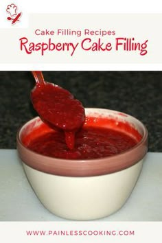 cake filling recipe for raspberry cake filling