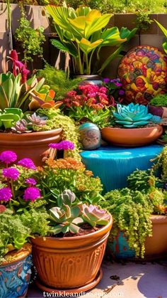 Container Garden Container Garden Ideas, Container Gardening Flowers, Gardening Flowers, Colorful Space