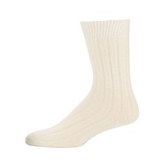 Exclusively ours. Neiman Marcus socks in wide-rib knit. Ribbed cuff prevents slipping. Approx. 10.5"L. Cashmere/nylon. Hand wash. Made in Italy. Ribbed Socks, Top Designers, Neiman Marcus, Rib Knit, Tops Designs, Cashmere, In Italy, Hand Wash, Socks