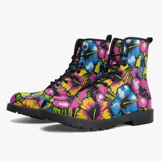 Our elegant Leather Combat Boots are crafted for timeless style and durability. Featuring a sleek design with a comfortable, padded insole and sturdy outsole, these boots offer both sophistication and support. Elegant Graffiti, Harley Quinn Shoes, Graffiti Flowers, Leather Combat Boots, Hooded Blanket, Cloak, Harley Quinn, Leather Sneakers, Timeless Style