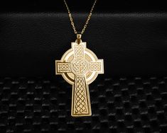 Premium silver filled cross charm on silver filled chain. A wonderful unique jewelry carved with Celtic pattern. The cross is the symbol of ultimate sacrifice and love. Black Friday Cut, Christmas Sale, Cut Gold Pendant This Item is Handmade -Pendant Diameter :38 mm -Pendant Length : 14 - 30 Inches -Materials : 925 Sterling Silver -Ready to ship 1-3 Business Days -World Wide Free Shipping Handmade item Ships from a small business in Turkey Materials: Gold, Rose gold, Silver, White gold Closure: Symbolic Engraved Cross Pendant Necklace, Symbolic Engraved Crucifix Jewelry, Engraved White Gold Cross Necklace As Gift, Engraved White Gold Cross Necklace Gift, Crucifix Shaped Engraved Jewelry For Commemoration, Engraved Crucifix Jewelry For Commemoration, Spiritual Engraved Cross Pendant Jewelry, Engraved Spiritual Cross Pendant Jewelry, Engraved Spiritual Cross Charms And Jewelry