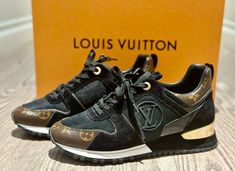 Find Size 7.5 - 38 - Louis Vuitton Run Away Sneaker Black-noir - Cl0158 on eBay in the category Clothing, Shoes & Accessories>Women>Women's Shoes>Athletic Shoes. Sneakers Black, Shoes Athletic, Black Noir, Women's Shoes, Athletic Shoes, Shoe Accessories, Shoes Accessories, Size 7, Louis Vuitton