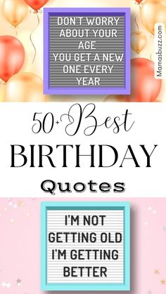 birthday quotes for someone who is going to be 50 and not getting old i'm getting better