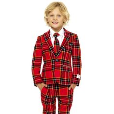 Is your little man looking for an outfit to go out of the year with a bang? This festive Christmas costume is the perfect outfit for the x-mas and New Year's Eve season. It's a more stylish version on the ugly Christmas sweater, so you'll be the best-dressed of your family and friends for sure. Santa will even give you more presents than ever because of your great Christmas attire. So, what are you waiting for? Have fun this Christmas! Lumberjack Christmas, Xmas Party Outfits, Christmas Attire, Christmas Suit, Christmas Costume, Party Suits, Christmas Costumes, Lumberjack