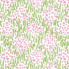 a white background with pink and green flowers on the bottom right corner is an image of grass