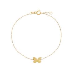 Shop Adina Eden's Solid Mini Butterfly Bracelet, designed with an ornate mini butterfly charm and a dainty chain crafted in 14K gold. Stack this gem up with a few other 14K charms. Create an exquisite, everyday style in it! Gold Butterfly Bracelet, Diamond Anklet, Mini Butterfly, Bold Rings, Bear Pendant, Butterfly Bracelet, Dainty Chain, Gold Butterfly, Anklet Bracelet