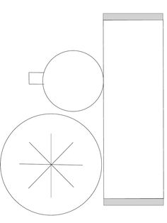 a drawing of a table with two plates and a bottle next to it, on a white background