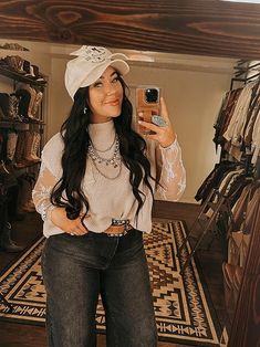 Brianna Purvis's Amazon Page Womens Western Fall Outfits, Womens Western Outfits Winter, Bandana Western Outfit, Western Chic Womens Fashion, Western Sweater Dress Outfits, Western Outfits Women Modest, Western Outfits With Jeans, Cute Comfy Western Outfits