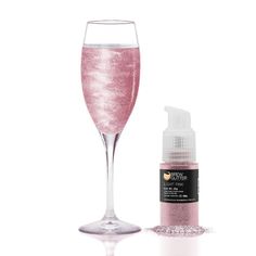 Light Pink Edible Glitter Spray Pump for Drinks-Brew Glitter_25PUMP-Bakell Pink Edible Glitter Drink, Edible Drink Glitter, Cherry Desert, Edible Glitter Spray, Glitter Drinks, Glitter Cocktails, Glitter For Drinks, Drink Glitter, Glitter Alcohol