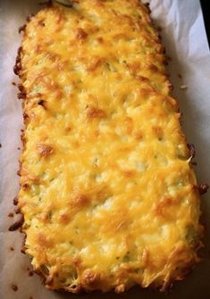 the cheesy bread is ready to be eaten