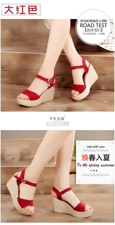 Red Closed Toe Synthetic Wedge Sandals, Pinterest Pretty, Chic Black Wedge Sandals With 4-inch Heel, Trendy Black Wedge Sandals With 4-inch Heel, Red Wedge Heels With 4-inch Heel, Black Wedge Sandals With 4-inch Heel And Pointed Toe, Handmade Gifts For Men, Easy Handmade Gifts, Girls Handmade