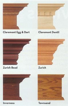 the different types of wood corbets