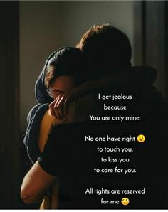 a person hugging another person with the caption i get jesus because you are only mine