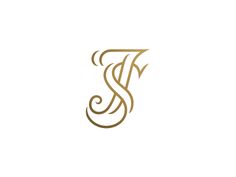 the letter s is made up of swirly lines and has an elegant, modern look