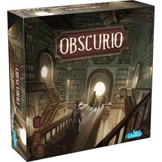 the board game obscuro is on display