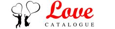 the logo for lave catalogue with spoons and utensils in red ink