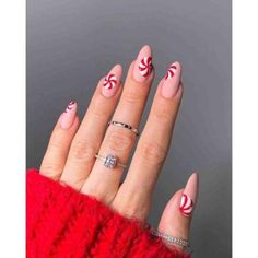 Fun Christmas Nails, Christmas Nails 2022, Nail Art Noel, Snowflake Nail Art, Nagel Tips, Cute Christmas Nails, Christmas Nails Easy, Christmas Gel Nails, Nails 2022