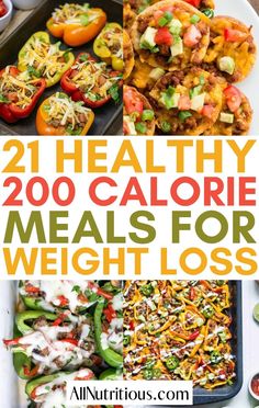 Healthy Low Calorie Dinner, 200 Calorie, 200 Calorie Meals, Healthy Low Calorie Meals, Low Calorie Dinners, Calorie Meals, Resep Diet, Food Rules, Easy Healthy Meal Prep