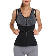 Body Shaper Cincher Waist Trainer with Adjustable Straps This shapewear supports weary backs and helps improve posture and releases waist and back pain.It flattens abs instantly without exercise and reduces your belly size and enhances pressure on the belly.Satin fabric with 100% Polyester and Neoprene material is perfect for Yoga, jogging, boxing, or your other daily routine exercise. Body Shaper Cincher Waist Trainer with Adjustable Straps • Available in M and L High Stretch Shapewear For Gym, Supportive Shapewear For Workout, Hourglass Waist Trainer, Sauna Waist Trainer, Sweat Waist Trainer, Waist Trainer Vest, Slim Vest, Zipper Vest, Corset Vest