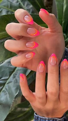 Teen Nails, Spring Break Nails, Cute Simple Nails, Broken Nails, Colorful Nails, Simple Gel Nails, Her Nails, Cute Gel Nails