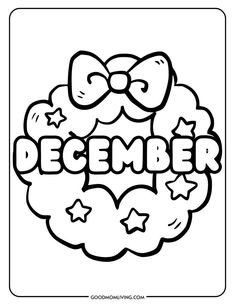 December coloring pages for kids Christmas Coloring Pages Easy, Cute Christmas Coloring Pages For Kids, Preschool Christmas Coloring Pages, Family Picture Color Scheme Winter Christmas Pics, December Printables For Kids, Preppy Christmas Coloring Pages, Easy Christmas Coloring Pages For Kids, December Coloring Sheets, Winter Drawing Ideas Easy