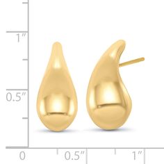 With their sleek, minimalist design, these earrings offer a versatile accessory that complements any outfit, whether you're dressing up for a formal occasion or keeping it casual for everyday wear. Made in Italy, these earrings embody the artistry and quality that Italian goldsmiths are renowned for. Crafted from high-quality 18K yellow gold, the teardrop shape exudes a refined simplicity that highlights the beauty of clean lines and smooth, polished surfaces. Their understated yet sophisticated design ensures these earrings become a staple in your jewelry collection, offering both style and versatility. Lightweight and comfortable, these earrings feature secure post backs, making them ideal for daily wear while maintaining a luxurious feel. ✪ FEATURES • Crafted with premium 18K gold, ensu Luxury Yellow Gold Teardrop Earrings For Women, Elegant 14k Gold Pear-shaped Teardrop Earrings, Gold Tarnish-resistant Teardrop Earrings, 14k Yellow Gold Teardrop Pear-shaped Earrings, Minimalist Yellow Gold Teardrop Earrings, Tarnish Resistant, Gold Teardrop Earrings, Locket Charms, Sophisticated Design, Pendant Bracelet