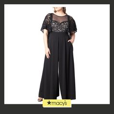 in stock Elegant Black Jumpsuits And Rompers For Gala, Elegant Black Party Bodysuit, Elegant Black Bodysuit For Party, Elegant Bodysuit For Night Out, Luxury Black Jumpsuits And Rompers For Evening, Black Lace Bodysuit Outfit Plus Size, Luxury Black Formal Jumpsuits And Rompers, Luxury Black Jumpsuits And Rompers For Formal Occasions, Elegant Fitted Bodysuit For Evening