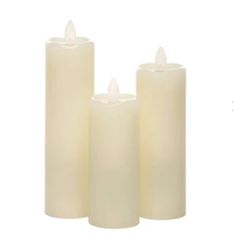 Small Slim Pillar Candles - Nested Designs The Mirage, Led Pillar Candle, Flameless Led Candles, Run Time, Led Candle, Flameless Candles, Led Candles, Pillar Candle, Flameless Candle