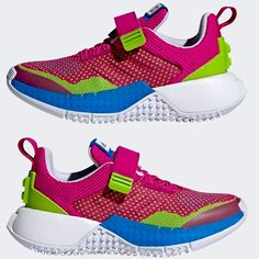 Adidas X Lego Sports Pro Big Kids Sneakers Size: 13 (Big Kids) Color: Pink Style: Athletic Sneakers, Perfect For School Or Play Features: Collaboration With Lego, Comfortable Fit, Lightweight, And Durable Condition: New With Tags Perfect For: Active Kids Who Love Style And Fun, Great For Sports Or Everyday Wear! Smoke-Free/Pet-Free Home Adidas X Lego Kids, Lego Sports, Athletic Girls, Pink Adidas, School Shoes, Athletic Sneakers, Kids Sneakers, Pink Girl, Pink Fashion