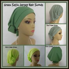 Hair Snood Green Satin Jersey Turban Chemo Volumizer | Etsy Green Bonnet One Size Fits Most, Green Bonnet, One Size Fits Most, Green One Size Fits Most Headscarf, One Size Green Bonnet, Casual Green Headwrap One Size Fits Most, Casual Green Headwrap One Size, Casual Green Headwrap, Casual Green One Size Headscarf, Casual Green Headscarf