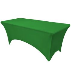 PRICES MAY VARY. 85% Polyester & 15% Spandex Package Contents: Each package comes with 1 green spandex table covers featuring elastic sturdy foot pockets. Perfect table cover for 6 foot rectangle tables, suitable for 72" Length x 30" Width x 30" Height table. Tear Resistant & Wrinkle Free Fitted Tablecloth: Crafted from high quality 4-way stretchy spandex not see-through fabric (15% Spandex and 85% Polyester). These fitted table covers are wrinkle and tear resistant. They cover all sides of the Spandex Table Covers, Family Dinner Party, Dj Table, Lash Bed, Hotel Buffet, Birthday Banquet, Fitted Table Cover, Outdoor Curtains For Patio, Rectangle Tables