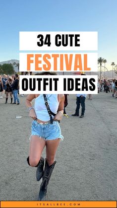 Discover stylish festival outfits that blend comfort and flair, perfect for any festival-goer. From denim corsets and sequin rompers to casual chic, vibrant patterns, get inspired by these unique and trendy looks. Ideal for making a statement while staying comfortable all day long. Glastonbury Festival Outfit, Coachella Outfit Ideas, Burning Man Outfit, Stagecoach Festival Outfits, Concert Outfit Ideas, Music Festival Outfit, Festival Outfit, Festival Fashion, Coachella Outfits, Coachella Style Coachella Outfit Night, What To Wear To Festival Outfit Ideas, Music Festival Outfits Coachella, Reggae Rise Up Outfit, Black Shorts Festival Outfit, Festival Outfit With Boots, Tacos And Tequila Festival Outfit, Acl Festival Outfit Ideas, Festival Boots Outfit