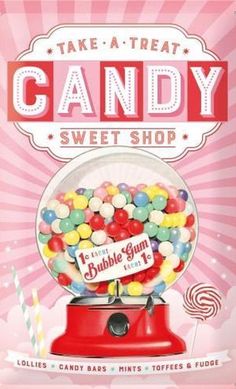 a candy machine with lots of candies in it