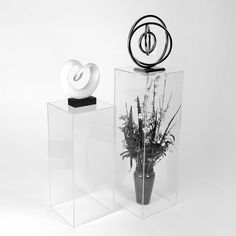 Clear Acrylic Pedestal Risers & Floor Standing | Transparent Acrylic Display Boxes Crismas Tree, Acrylic Pedestal, Prop Box, Elegant Wedding Centerpiece, Acrylic Display Box, Geometric Terrarium, Acrylic Display Case, Wedding Centrepieces, Clear Box